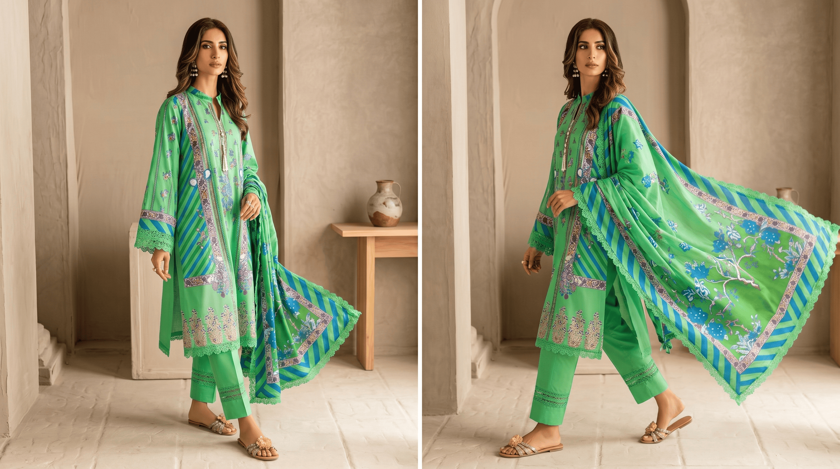 Gul Ahmed 3-Piece Printed Lawn Suit from the 2026 collection